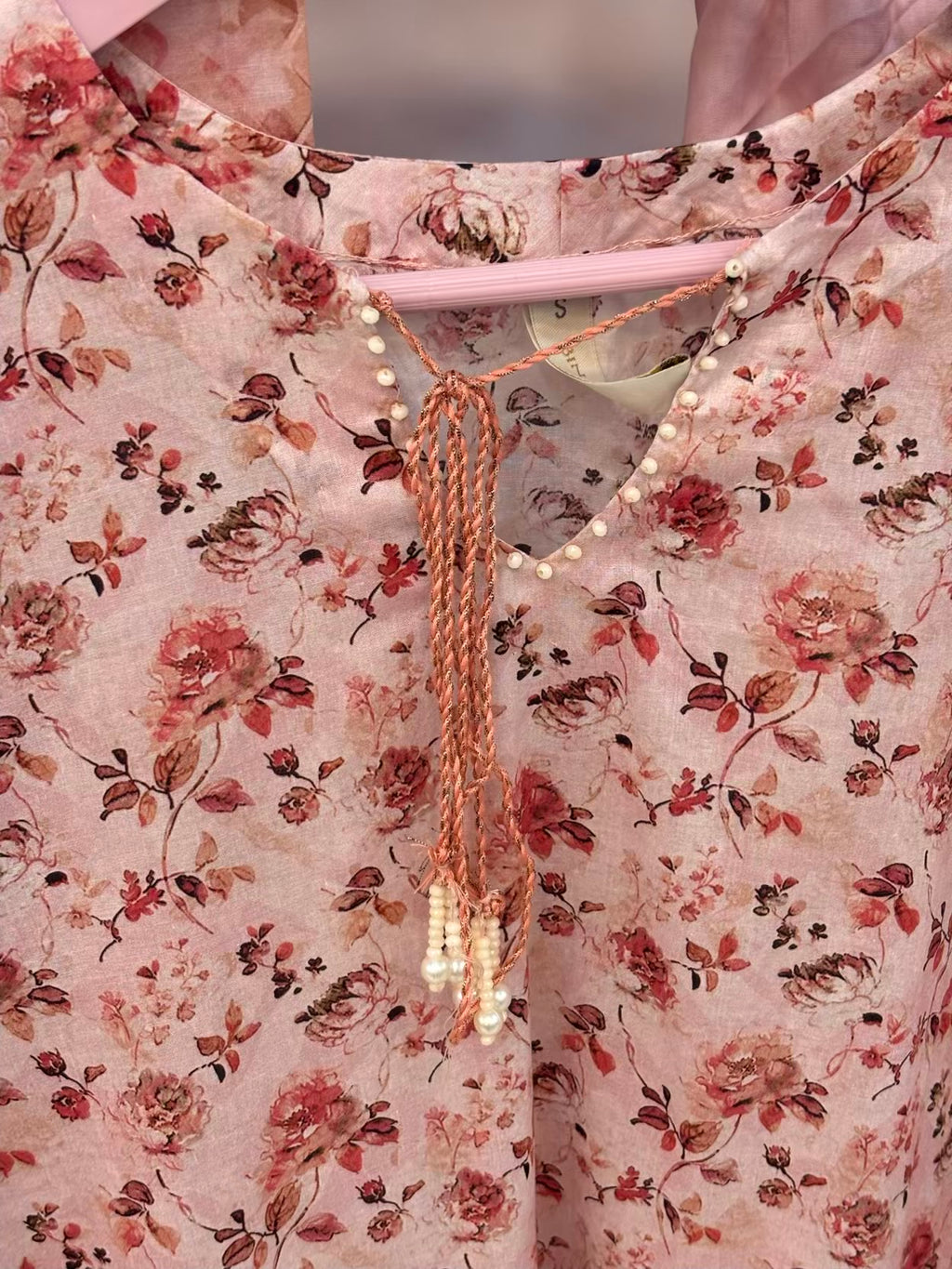 Floral Light Pink Exclusive Printed Lawn PL04-A | Stitched | 3 Piece