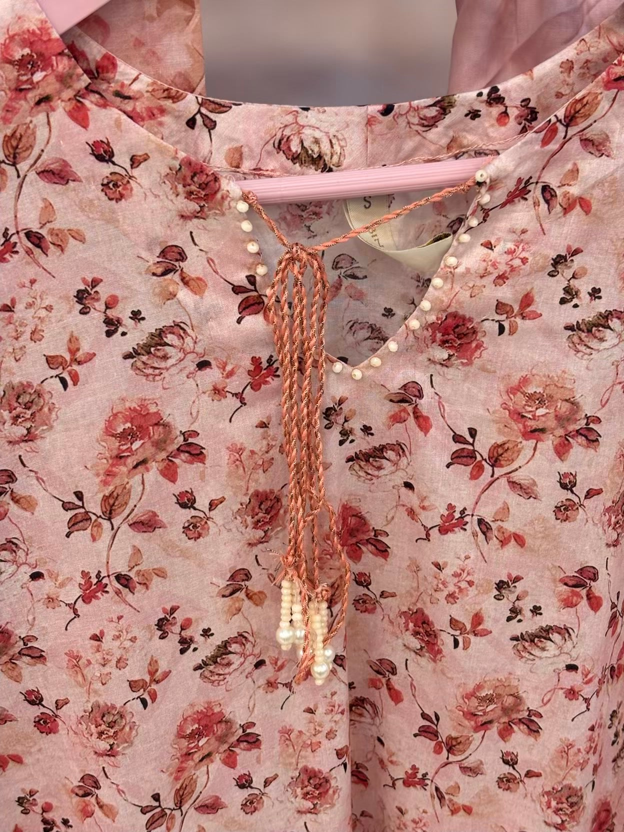 Floral Light Pink Exclusive Printed Lawn PL04-A | Stitched | 3 Piece