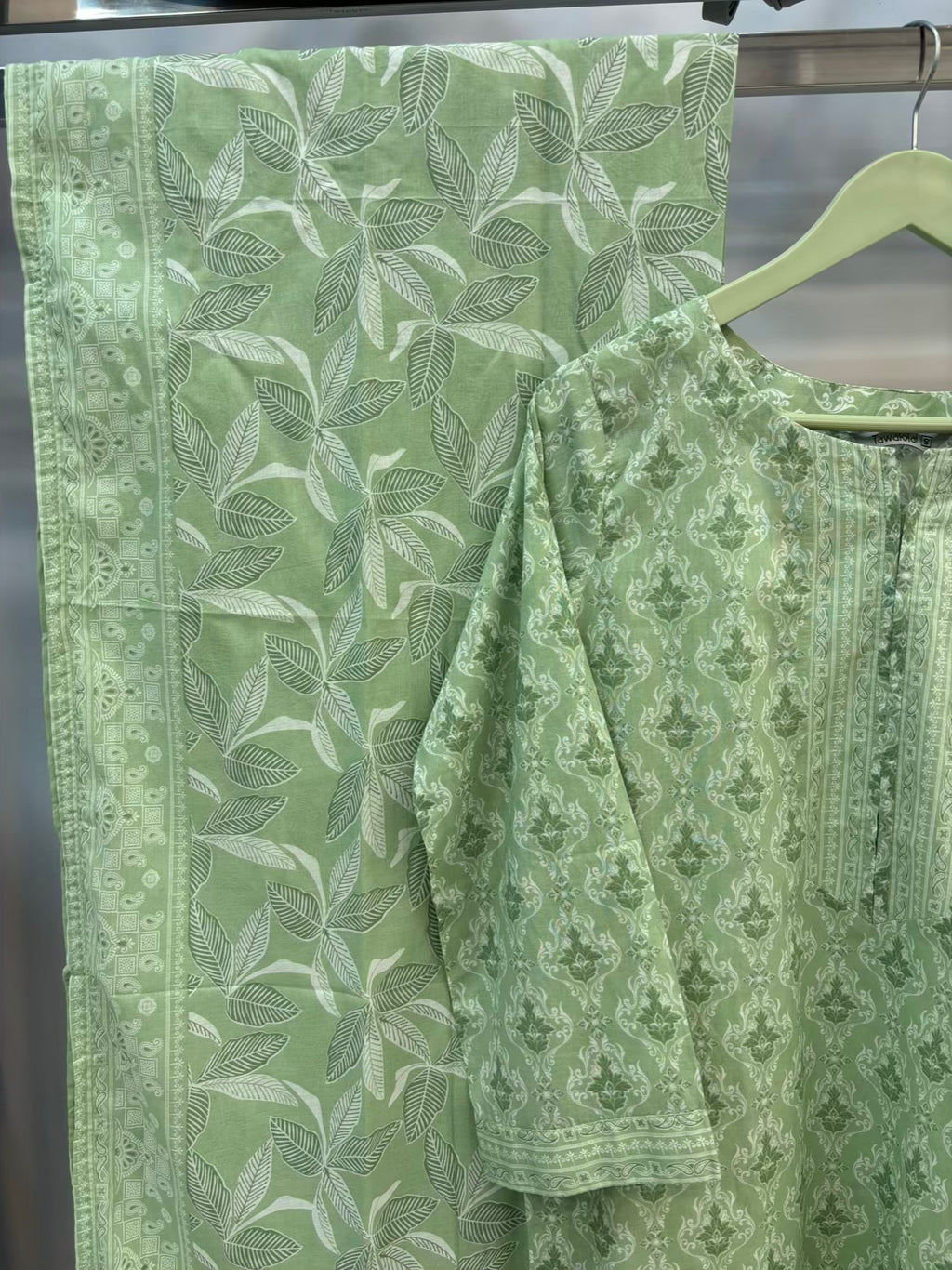 Cool Shades Mint Green Printed Lawn PL12-F | Summers | Stitched | 3 Piece