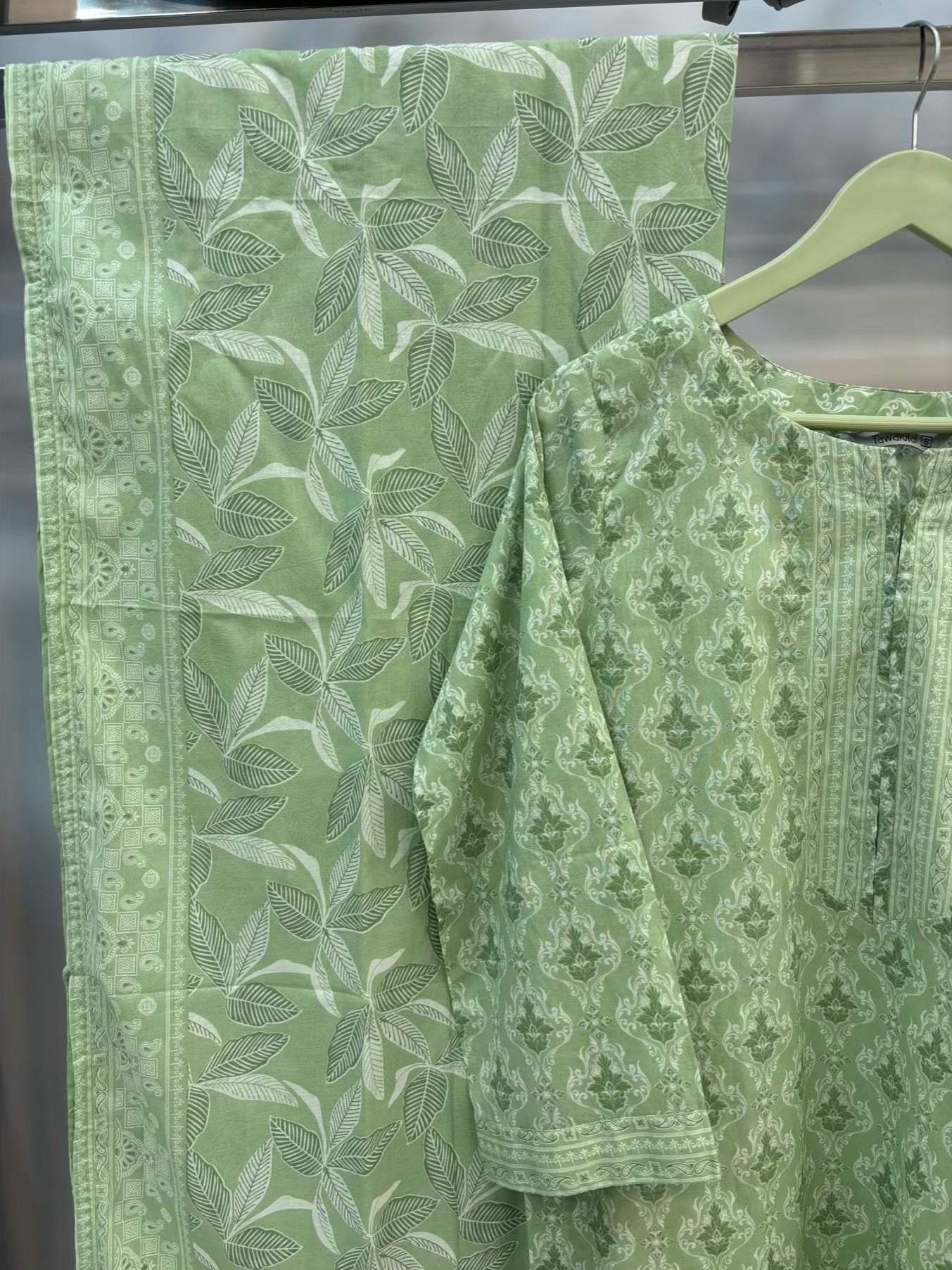 Cool Shades Mint Green Printed Lawn PL12-F | Summers | Stitched | 3 Piece