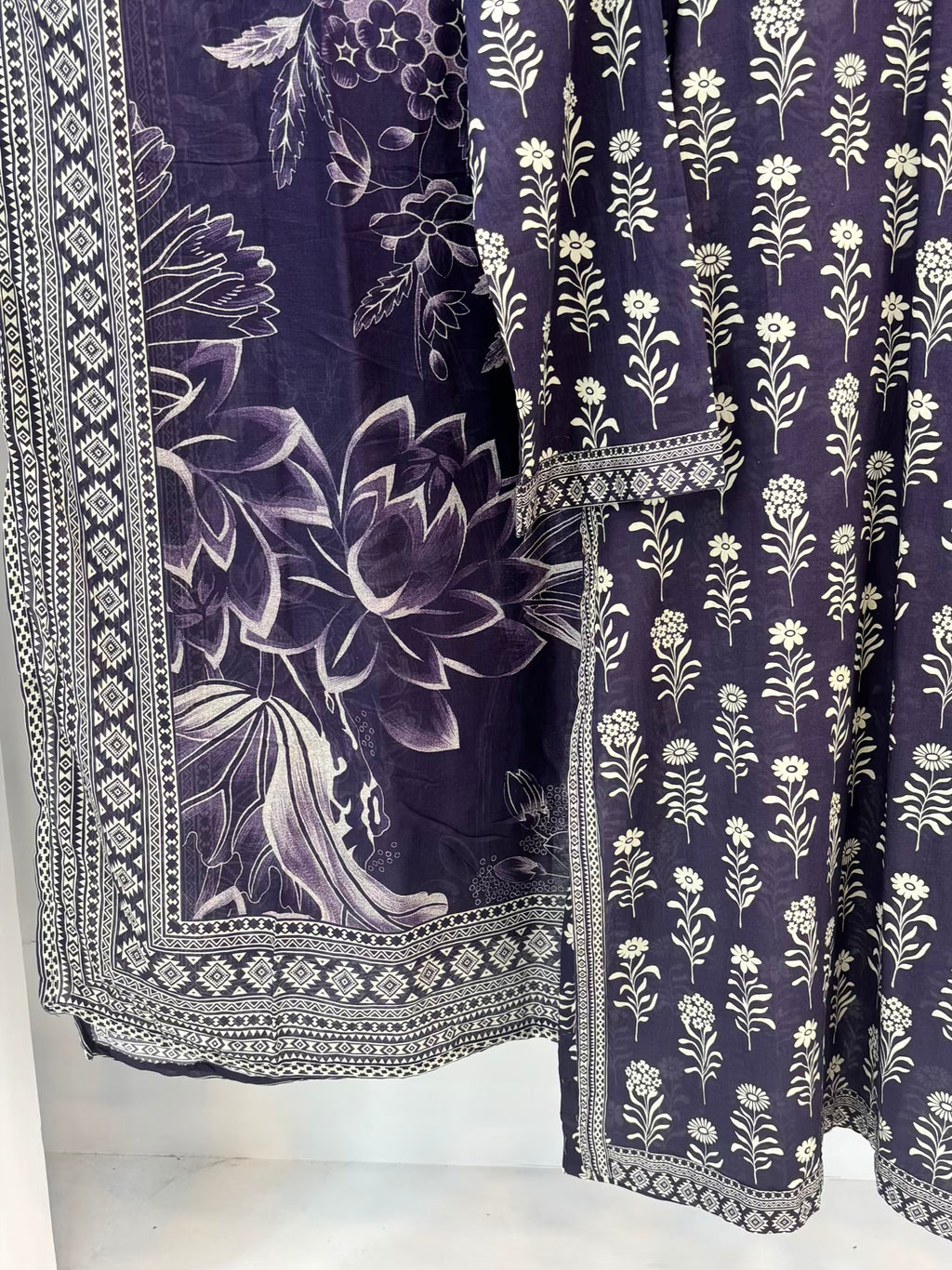 Midnight Bloom Exclusive Printed Lawn PL19-E | Summers | Stitched | 3 Piece