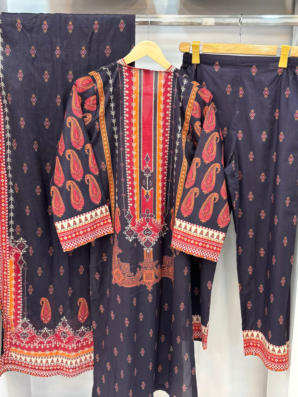 Crimson Heritage Exclusive Printed Lawn PL01-A | Stitched | 3 Piece