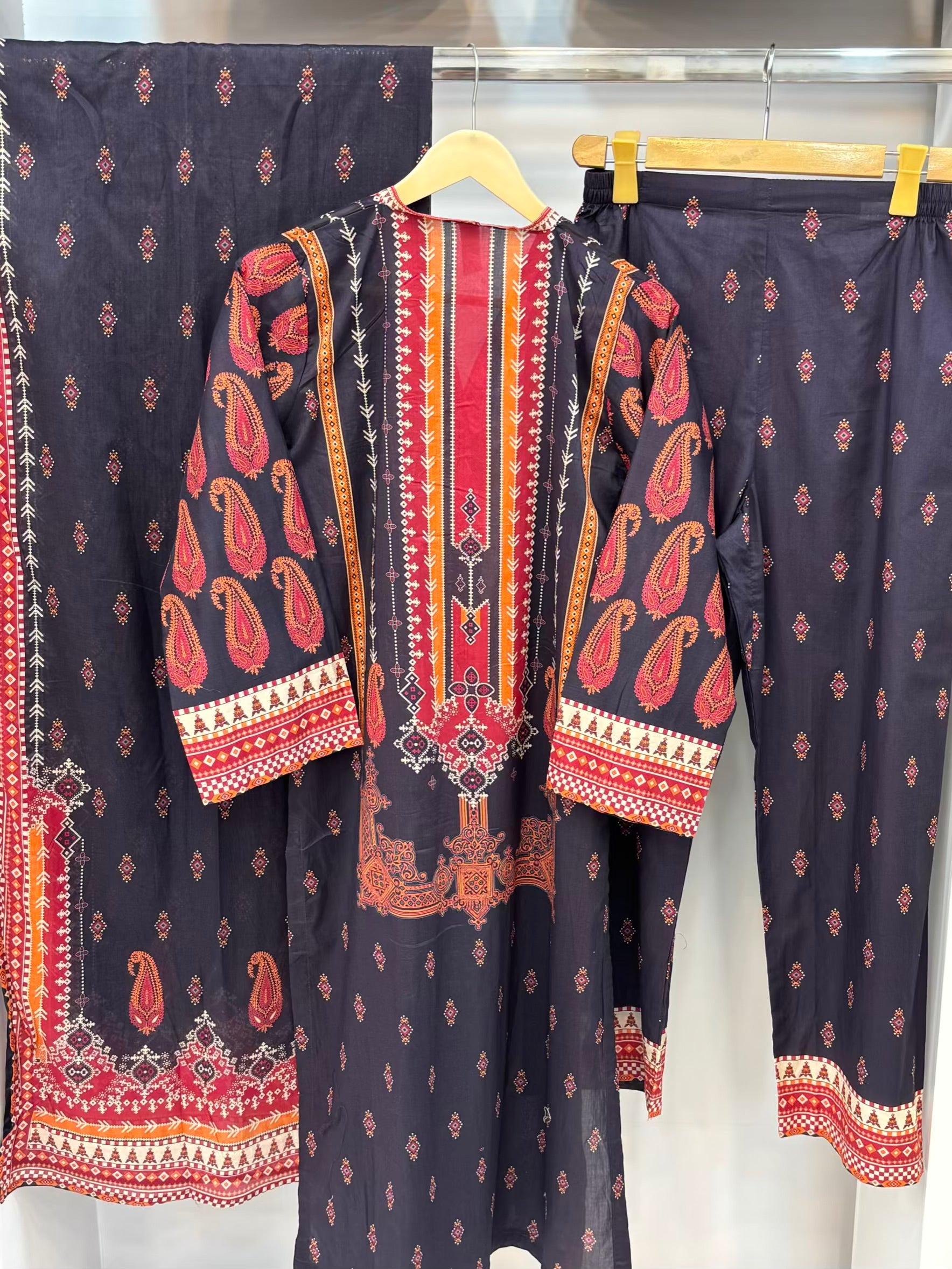 Crimson Heritage Exclusive Printed Lawn PL01-A | Stitched | 3 Piece