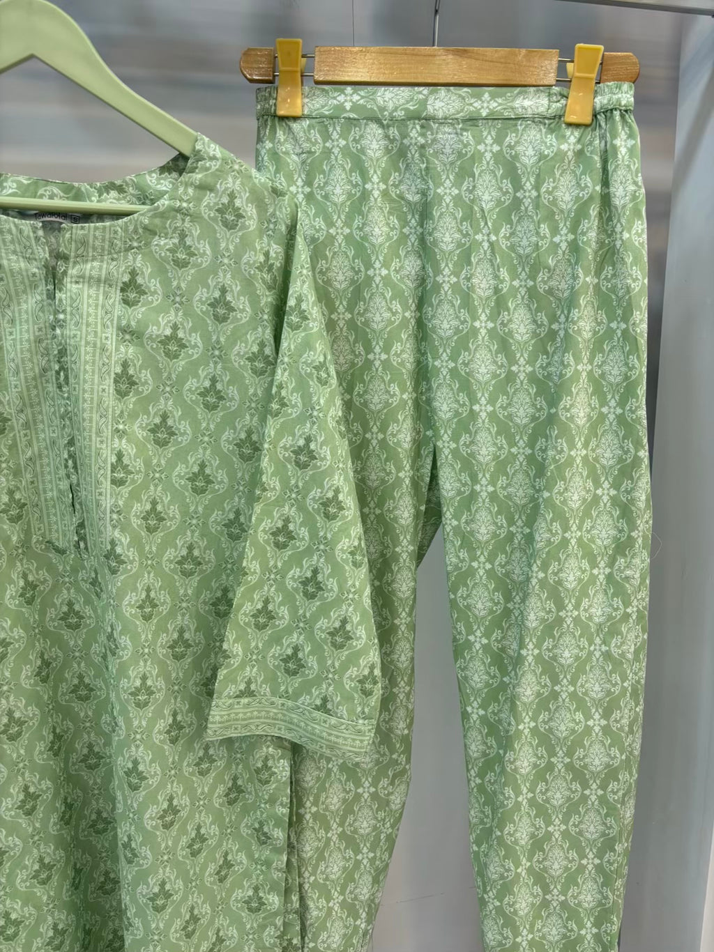 Cool Shades Mint Green Printed Lawn PL12-F | Summers | Stitched | 3 Piece