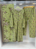 Pistachio Petals Exclusive Printed Lawn PL19-G | Summers | Stitched | 3 Piece
