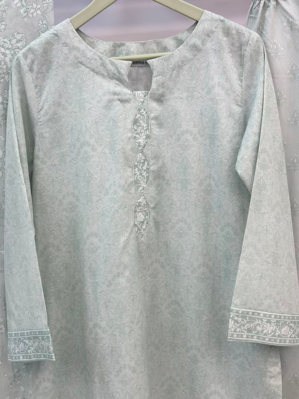 Cool Shades Mint Green Printed Lawn PL12-D | Summer | Stitched | 3 Piece.