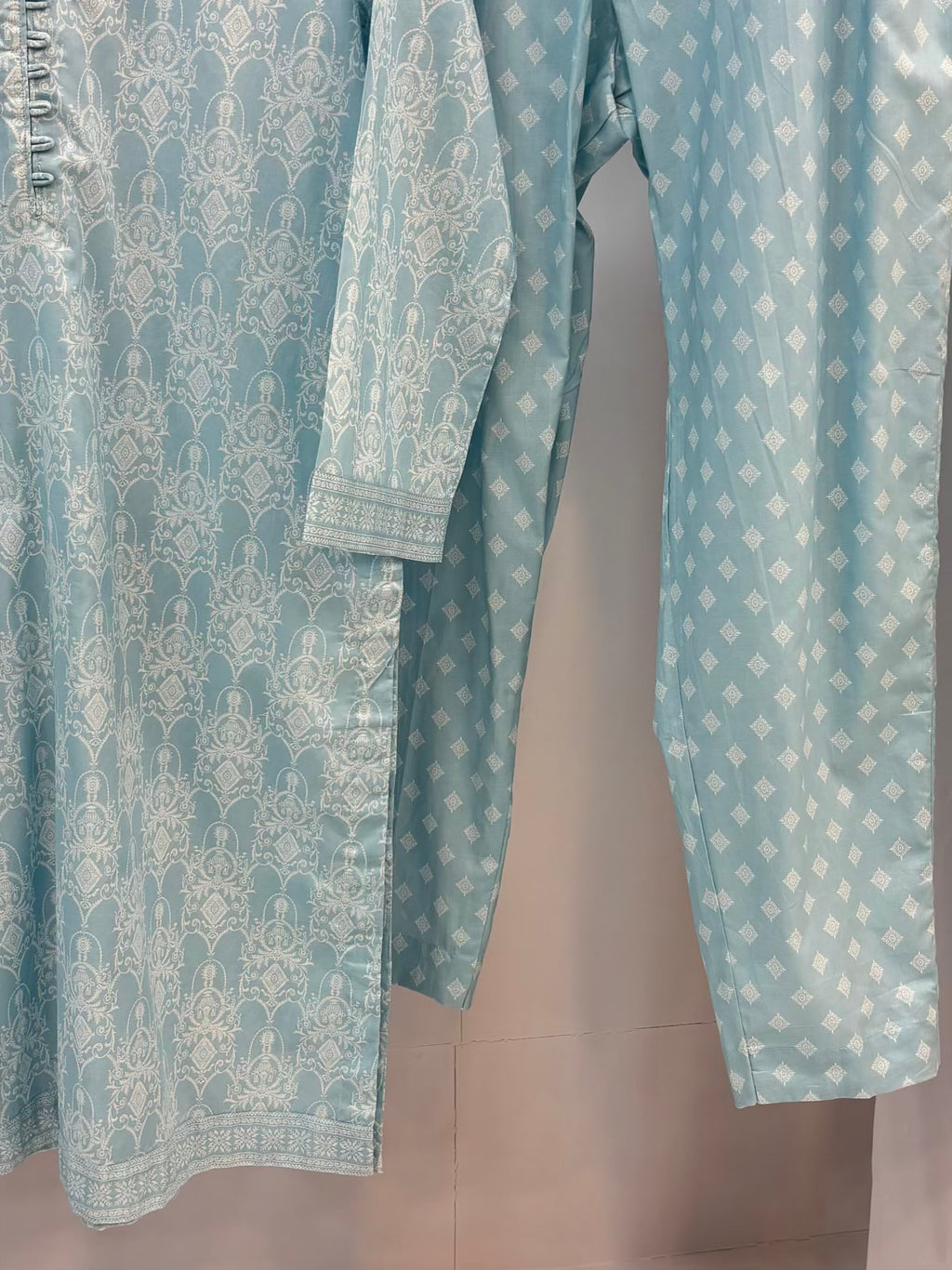 Cool Shades Powder Blue Printed Lawn PL12-G | Summers | Stitched | 3 Piece