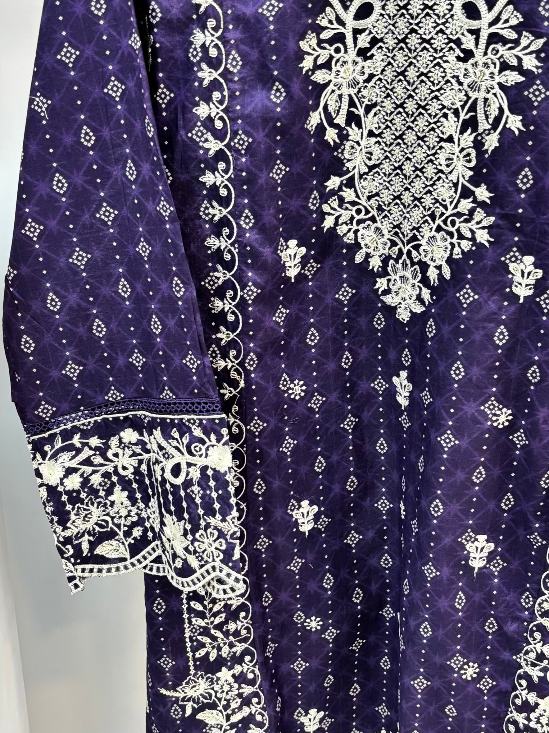 Royal Amethyst Printed Embroidered Lawn L10-B | Summers | Stitched | 3 Piece