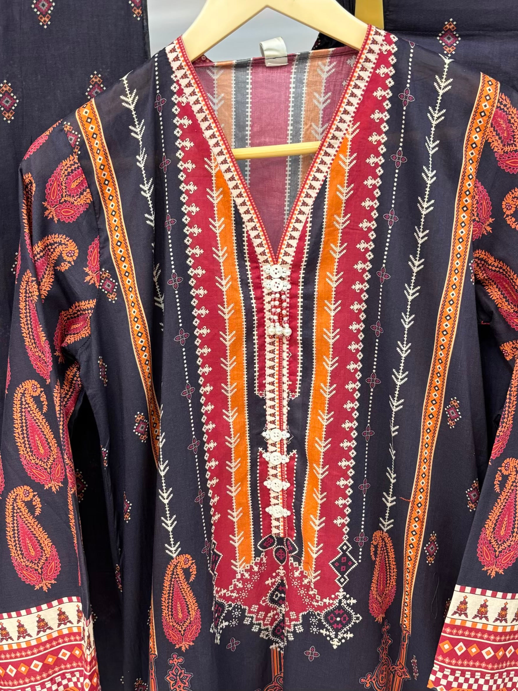 Crimson Heritage Exclusive Printed Lawn PL01-A | Stitched | 3 Piece