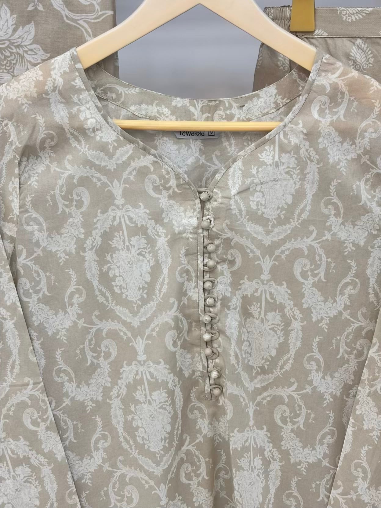 Cool Shades Beige Printed Lawn PL12-B | Summer | Stitched | 3 Piece