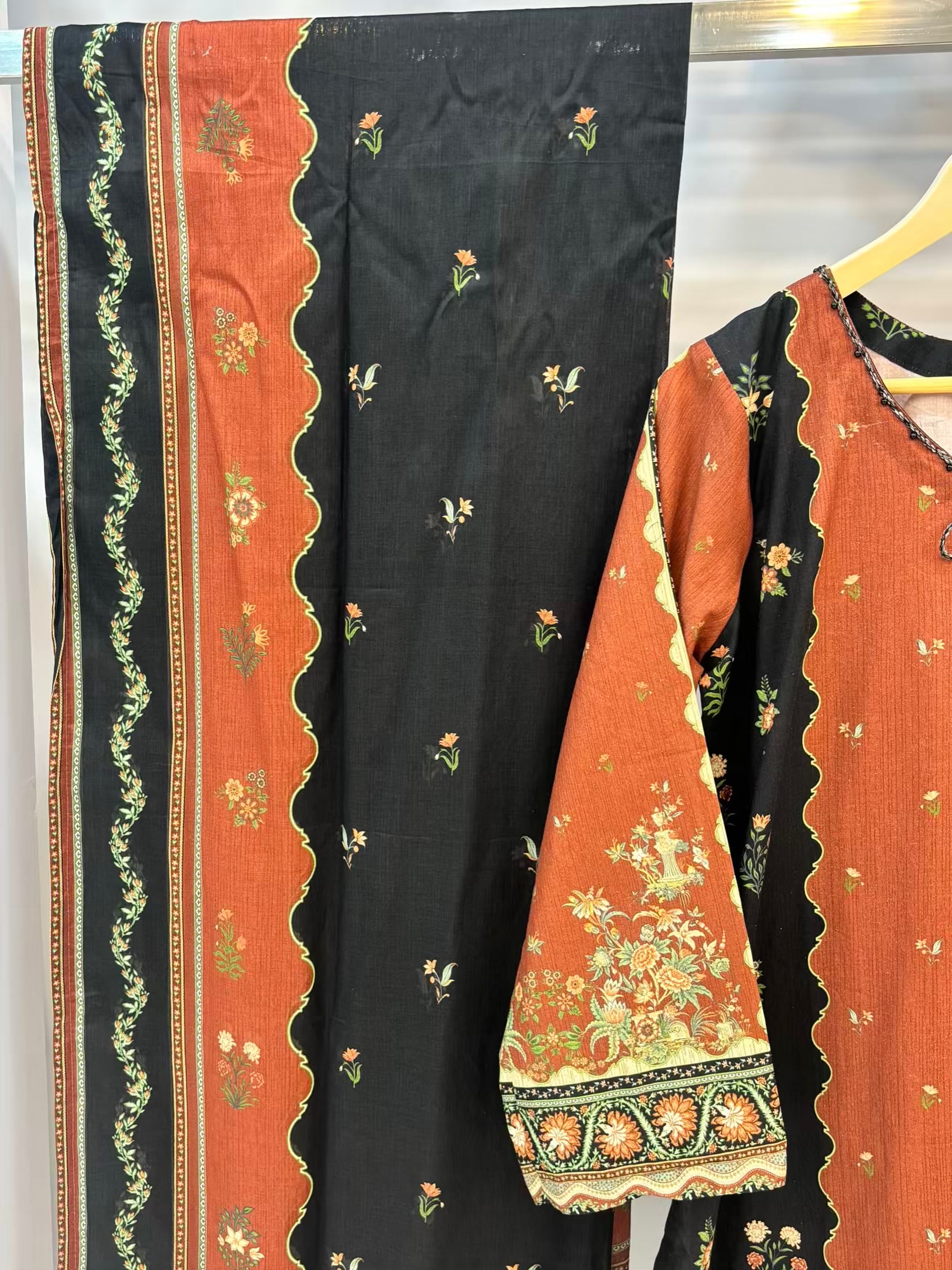 Amber Blossom Exclusive Printed Lawn PL19-F | Summers | Stitched | 3 Piece.