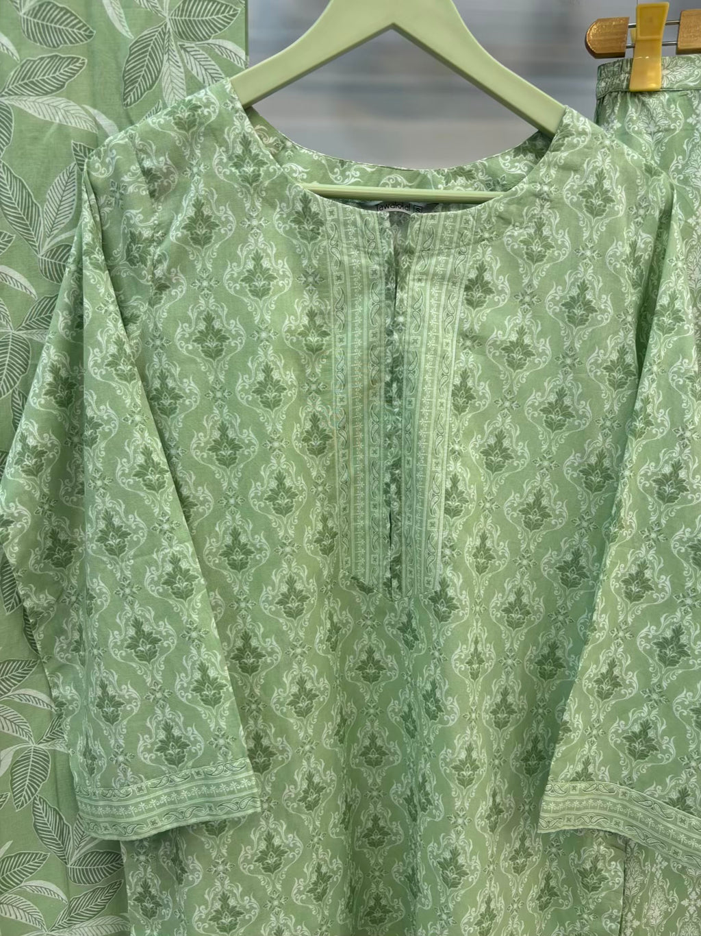 Cool Shades Mint Green Printed Lawn PL12-F | Summers | Stitched | 3 Piece