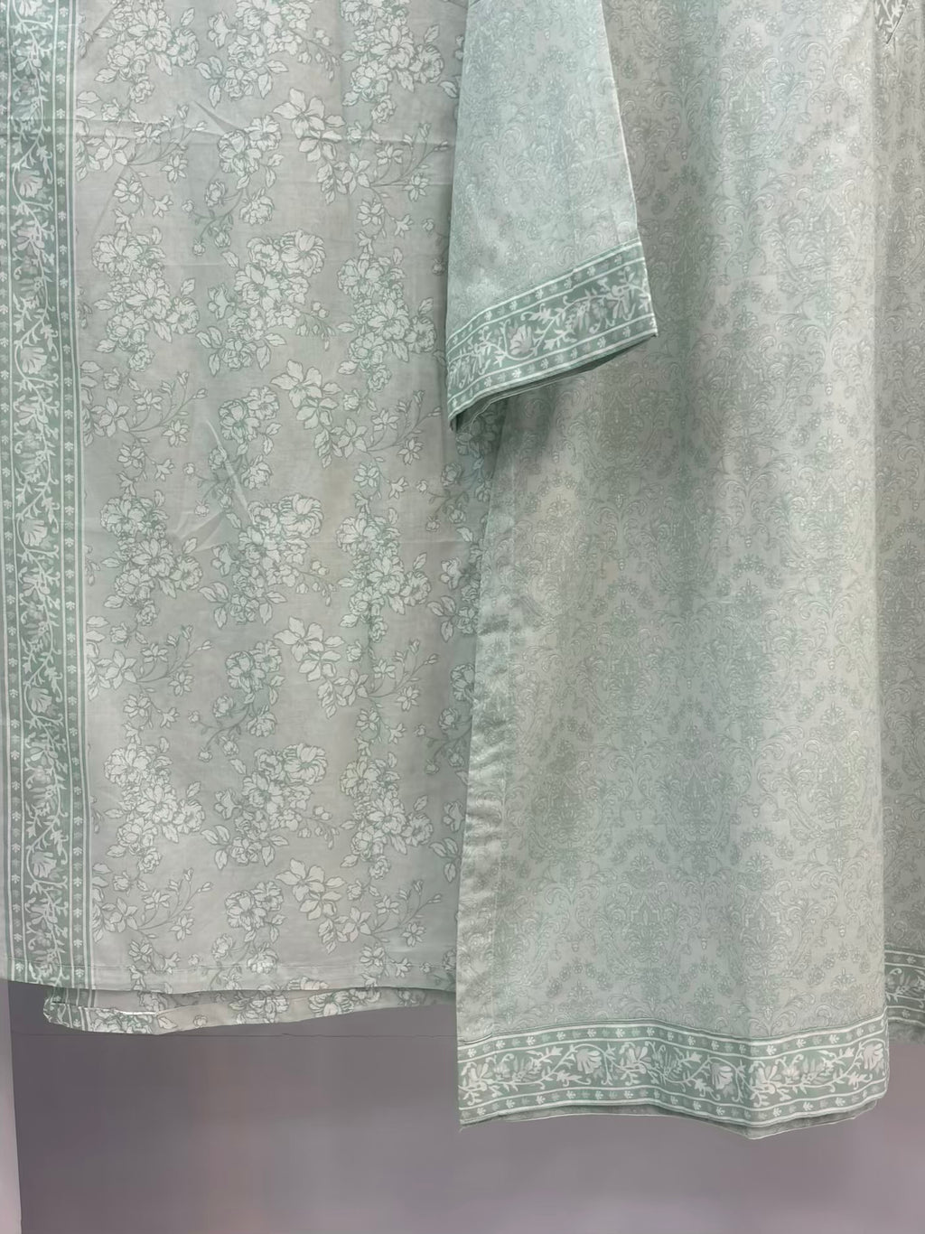 Cool Shades Mint Green Printed Lawn PL12-D | Summer | Stitched | 3 Piece.