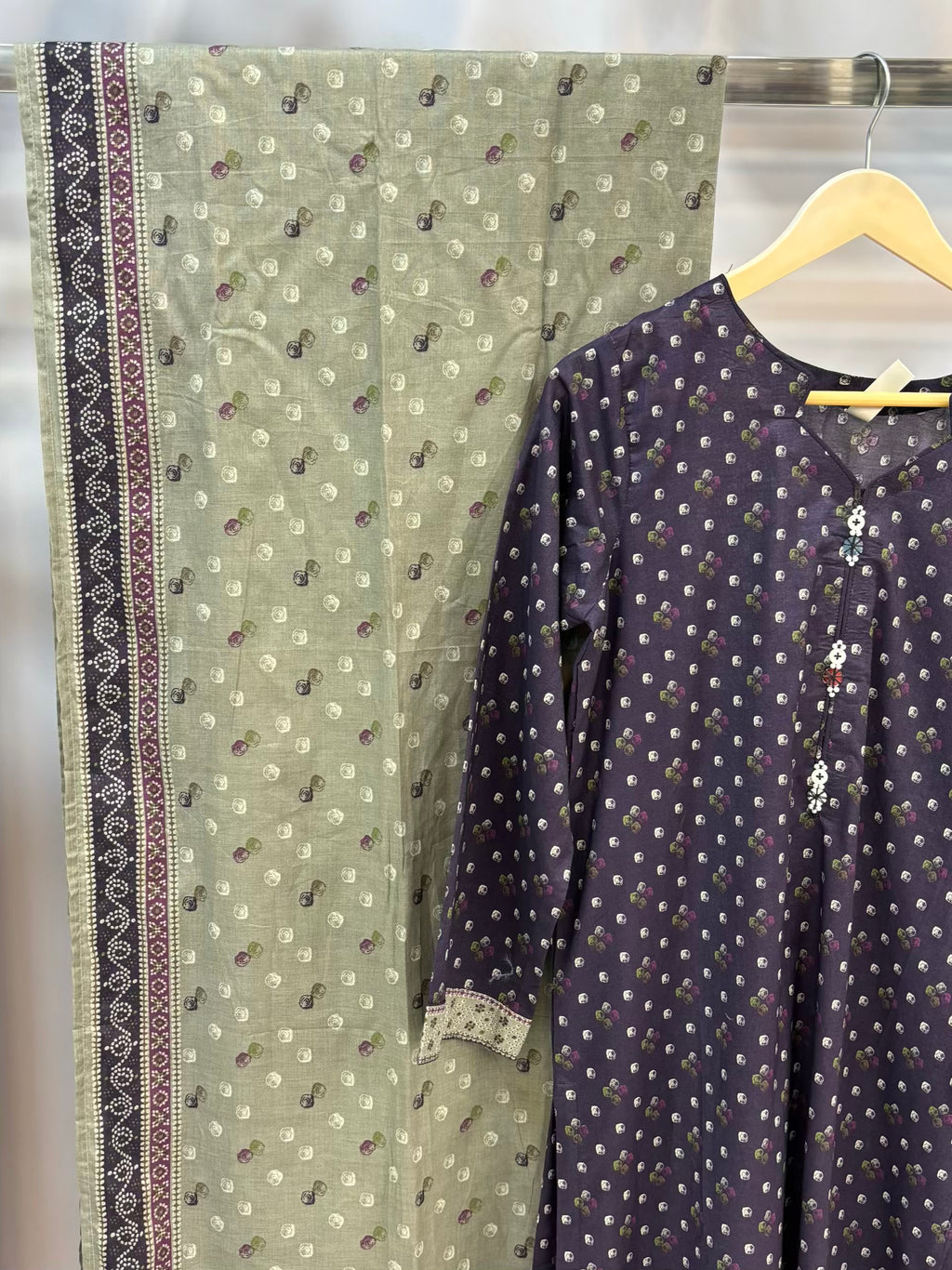 Purple Chunri Exclusive Printed Lawn PL19-H | Summers | Stitched | 3 Piece