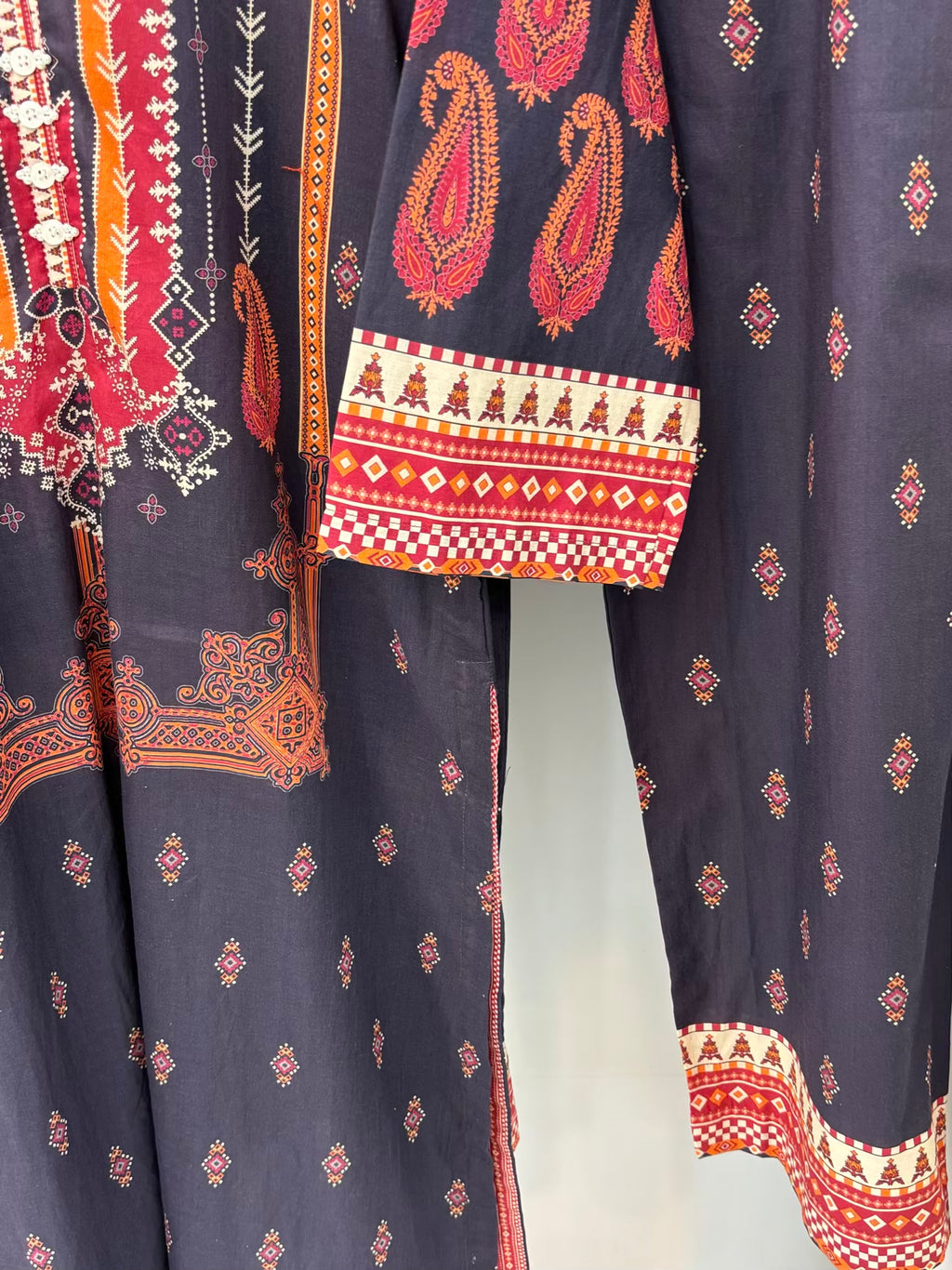 Crimson Heritage Exclusive Printed Lawn PL01-A | Stitched | 3 Piece