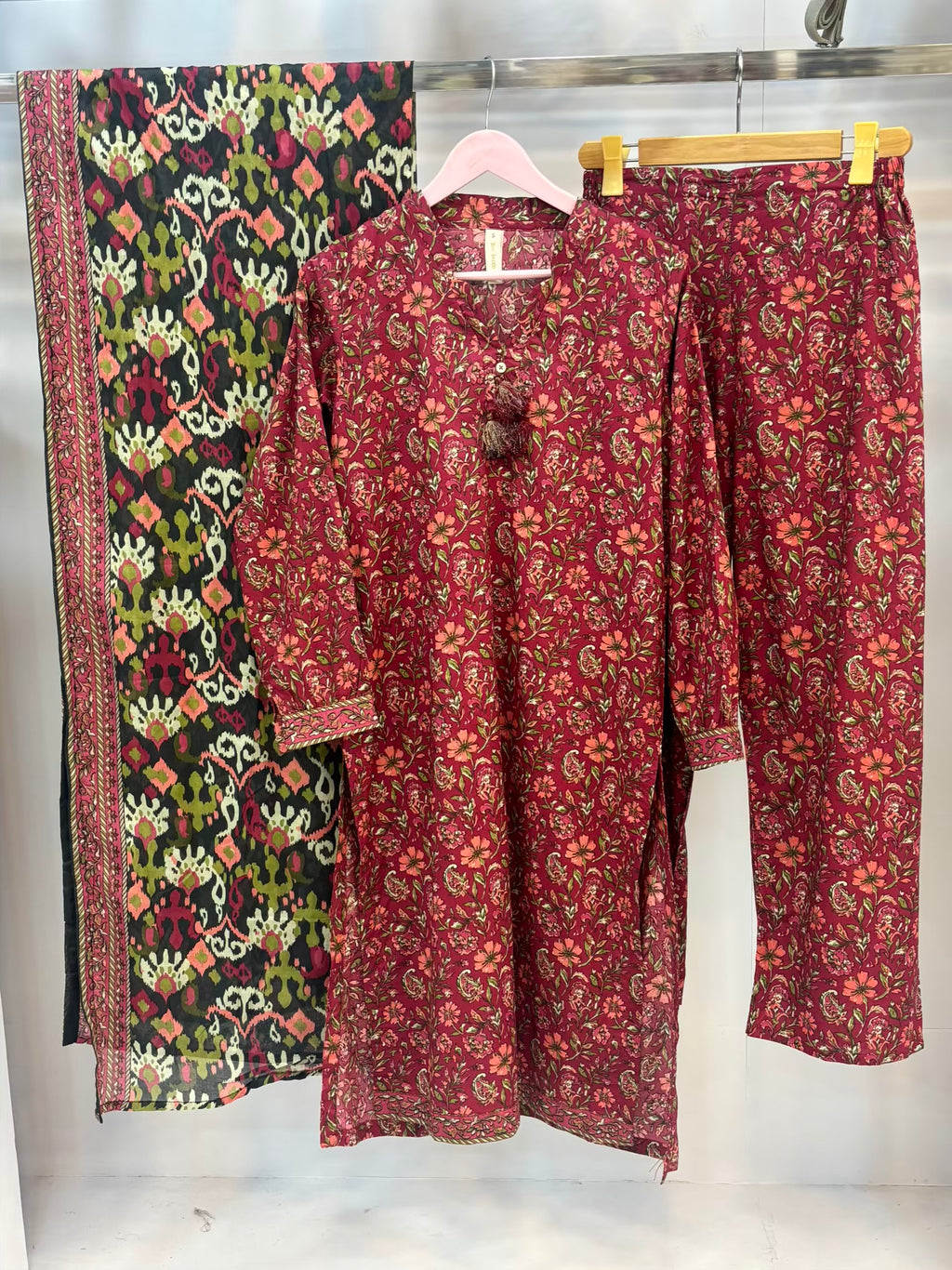 Pink Blossom Exclusive Printed Lawn PL03-A | Stitched | 3 Piece