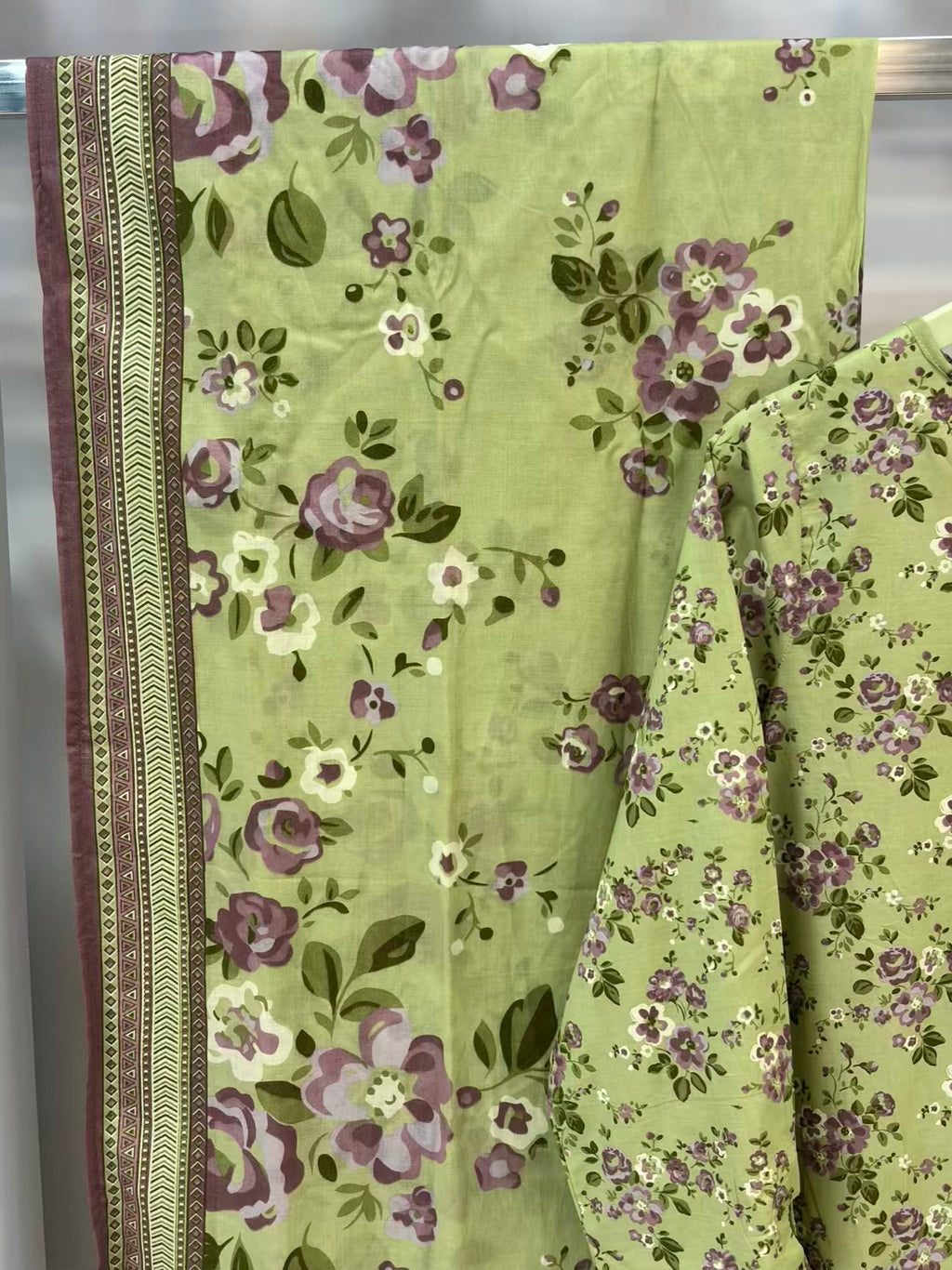 Pistachio Petals Exclusive Printed Lawn PL19-G | Summers | Stitched | 3 Piece