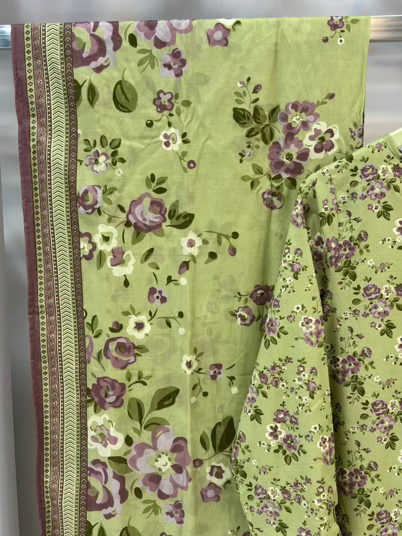Pistachio Petals Exclusive Printed Lawn PL19-G | Summers | Stitched | 3 Piece