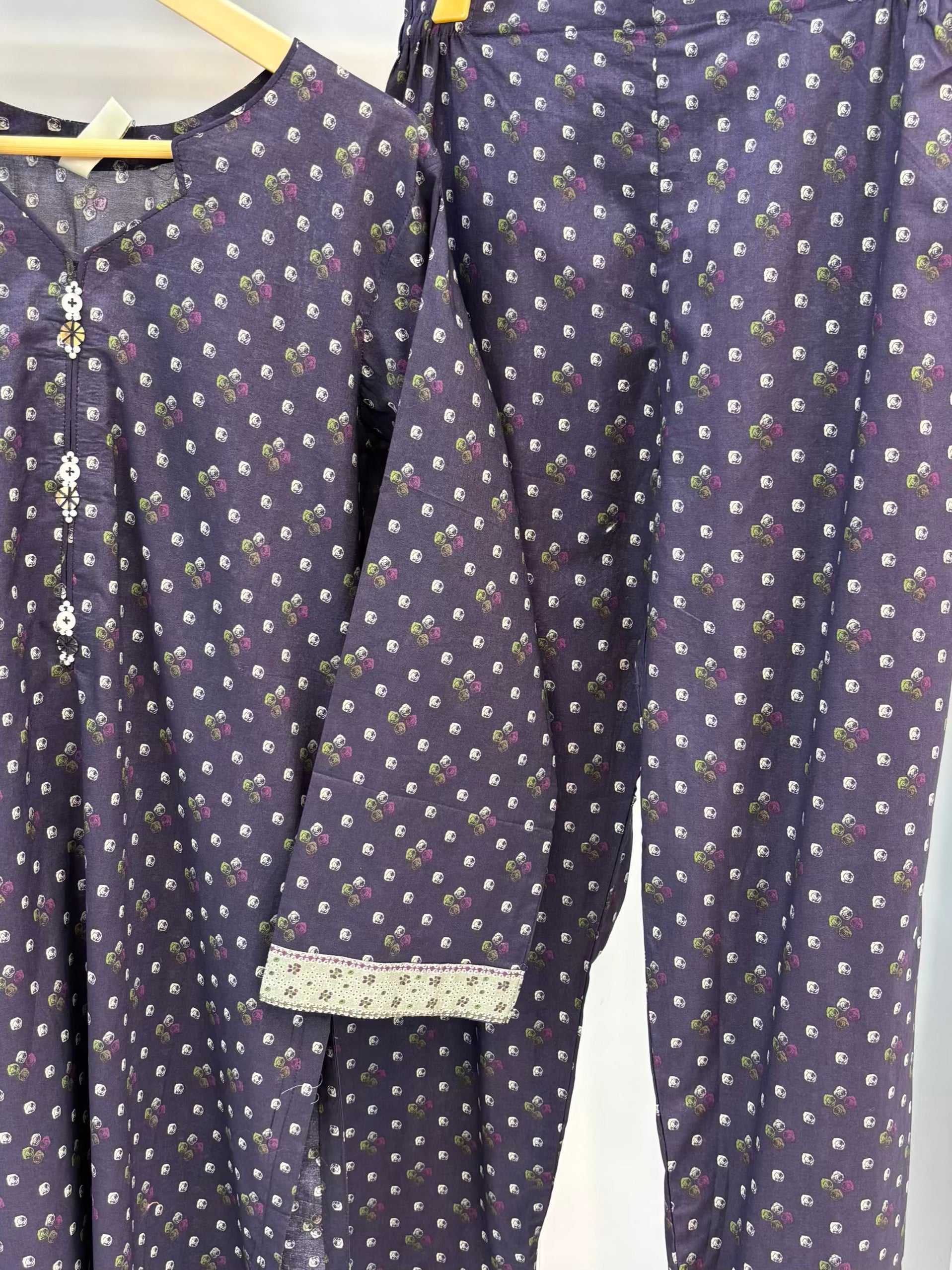 Purple Chunri Exclusive Printed Lawn PL19-H | Summers | Stitched | 3 Piece