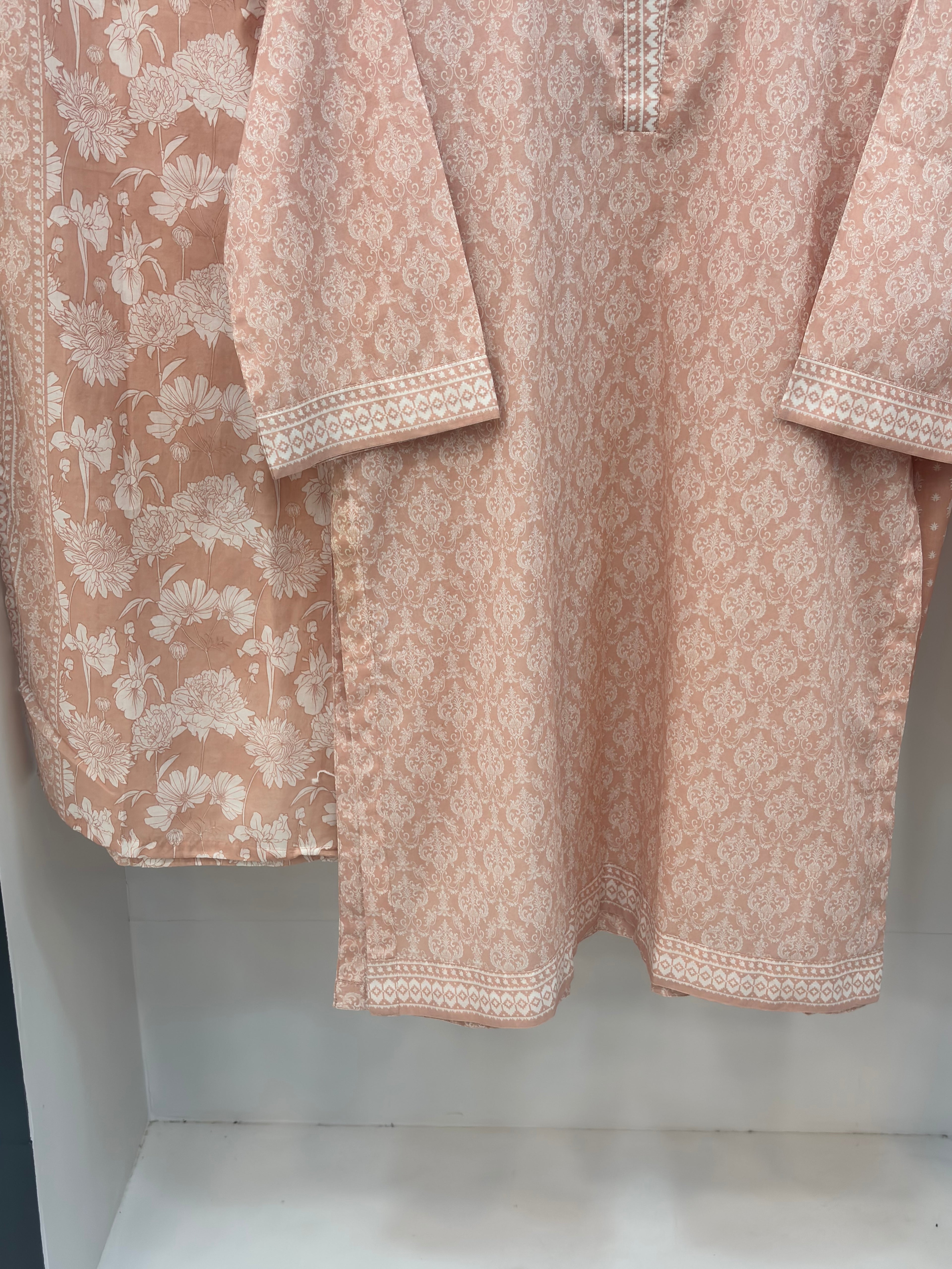 Cool Shades Blush Peach Printed Lawn PL12-C | Summer | Stitched | 3 Piece.