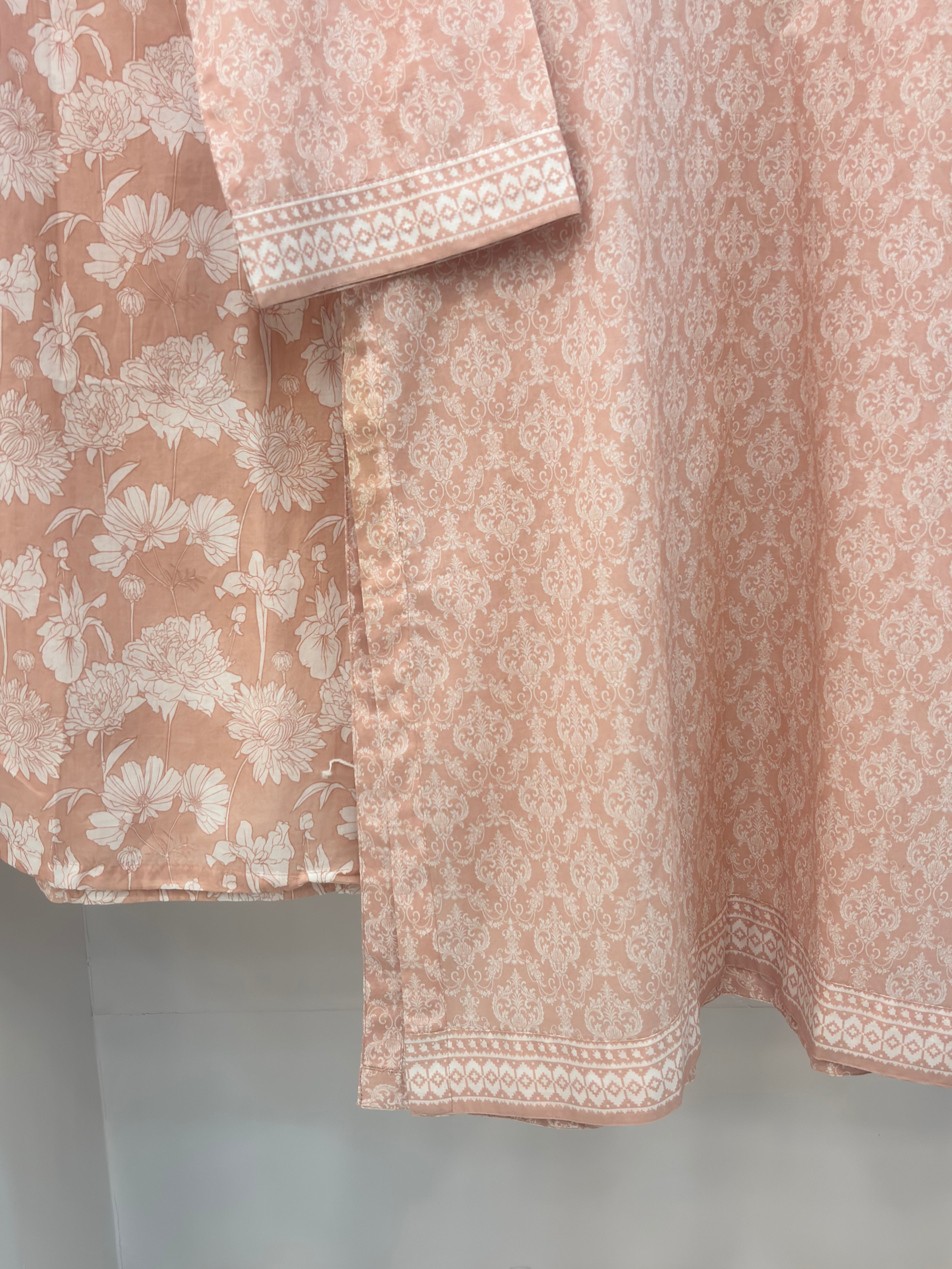 Cool Shades Blush Peach Printed Lawn PL12-C | Summer | Stitched | 3 Piece.