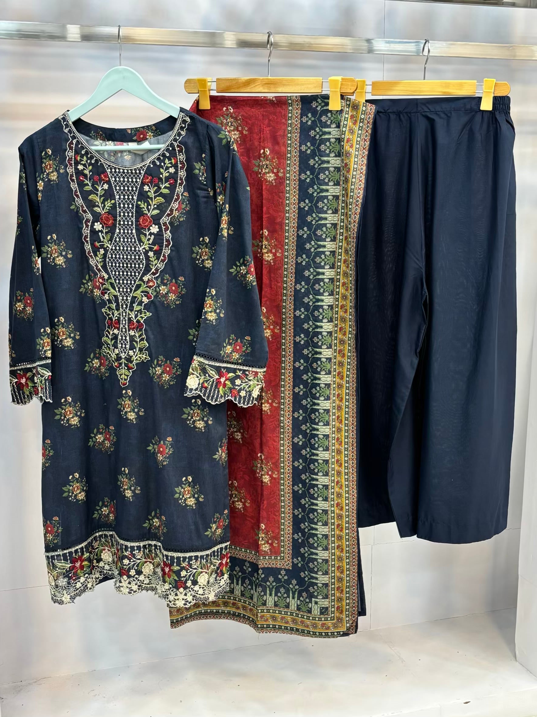 Twilight Rose Printed Embroidered Lawn L11-B | Summers | Stitched | 3 Piece