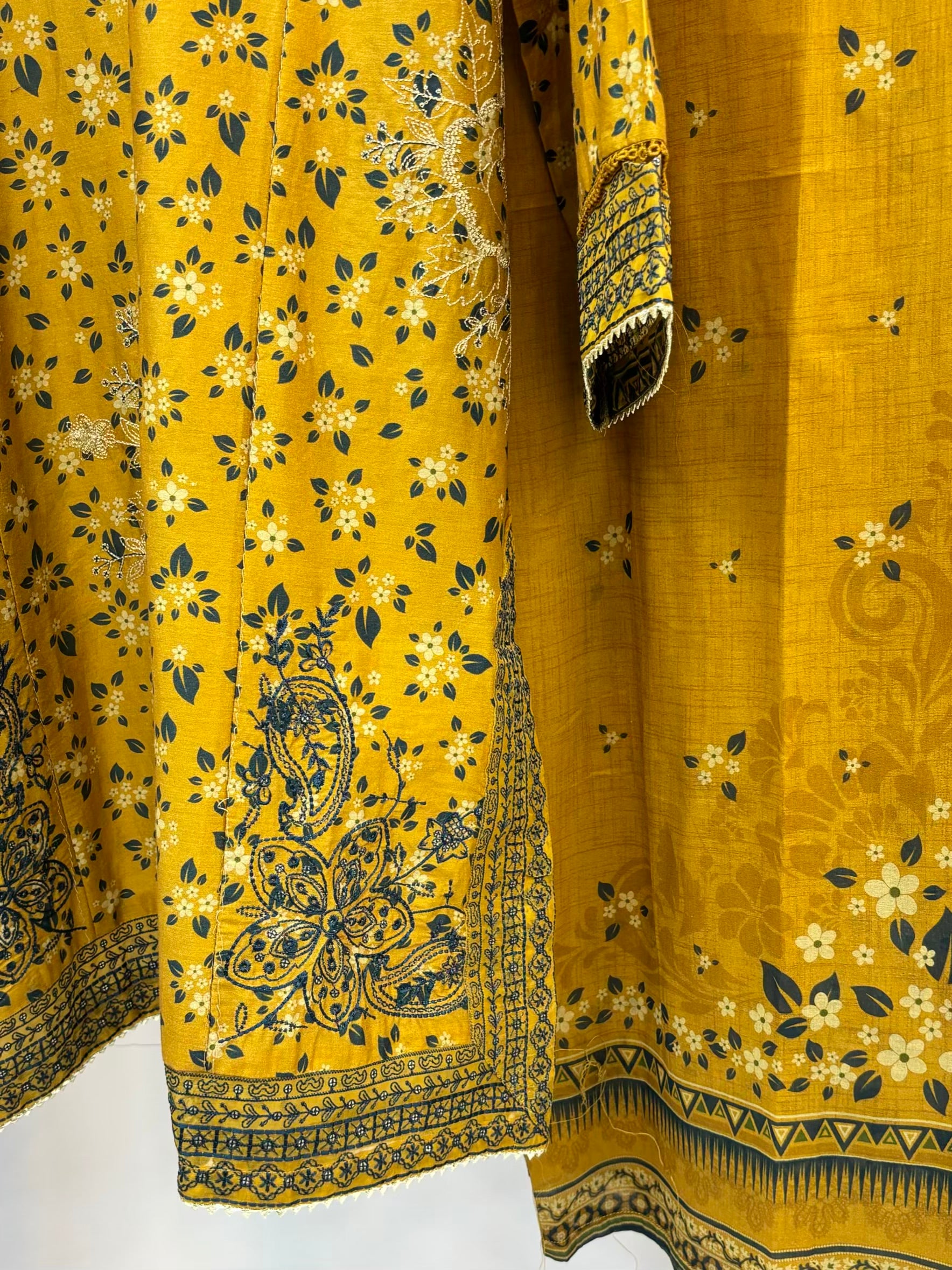 Golden Heritage Printed Embroidered Lawn L11-A | Summers | Stitched | 3 Piece