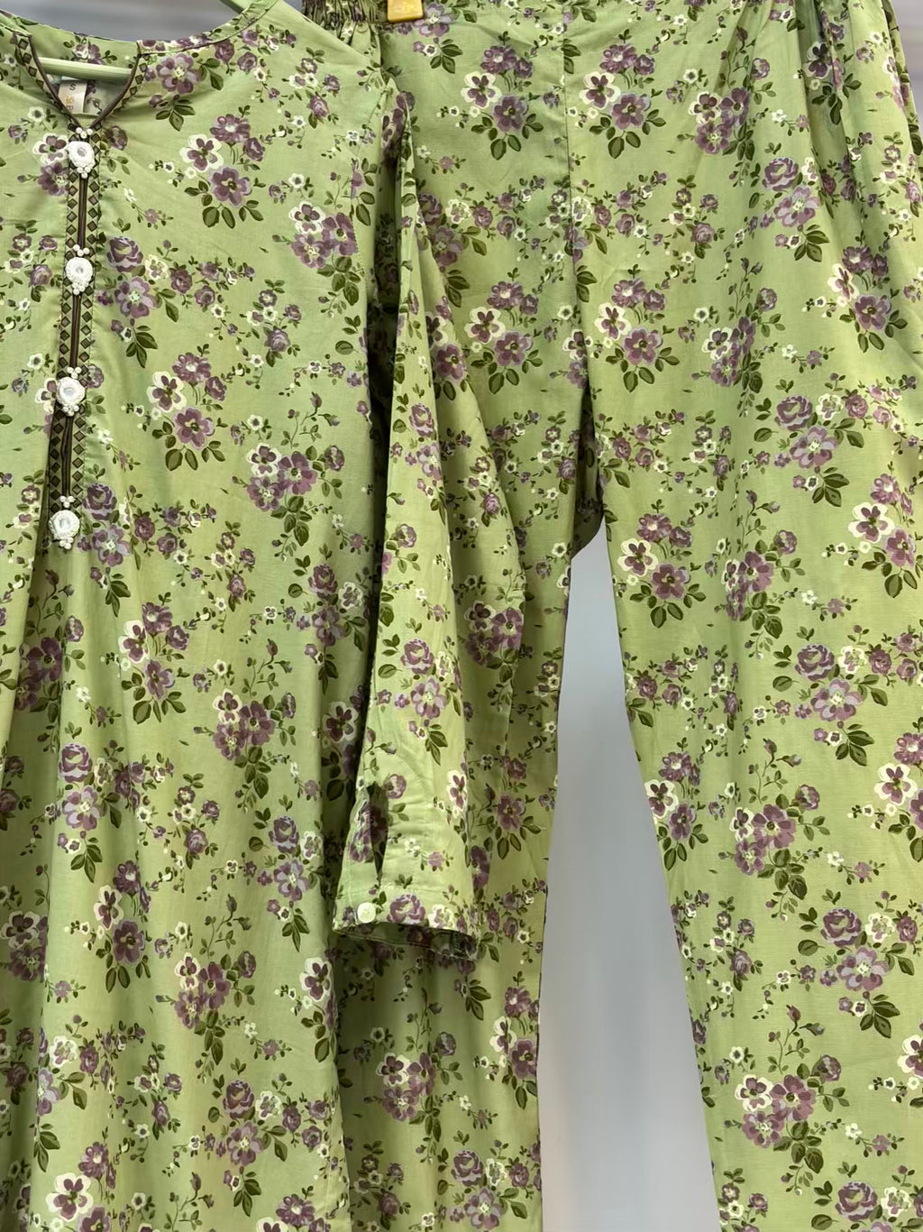 Pistachio Petals Exclusive Printed Lawn PL19-G | Summers | Stitched | 3 Piece