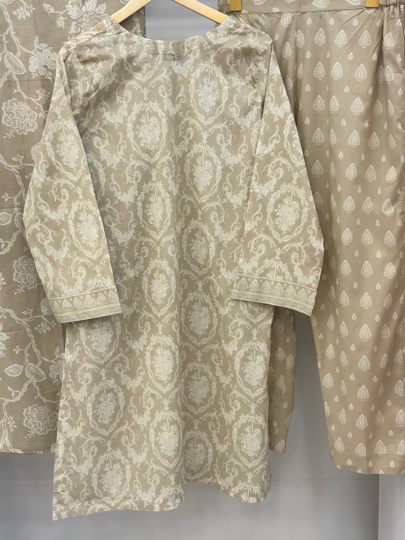 Cool Shades Beige Printed Lawn PL12-B | Summer | Stitched | 3 Piece