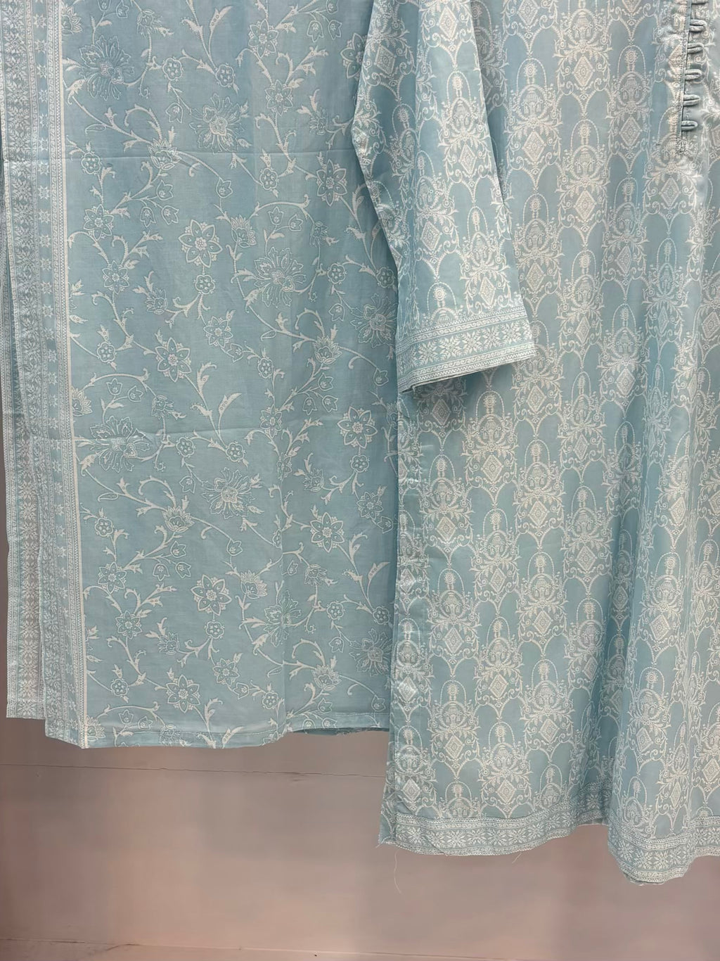 Cool Shades Powder Blue Printed Lawn PL12-G | Summers | Stitched | 3 Piece